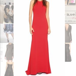 Badgley Mischka gown